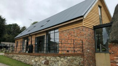 New SIPs Build Linked to Listed Barn Creates Energy Efficient SIPs Home in Wiltshire banner photo