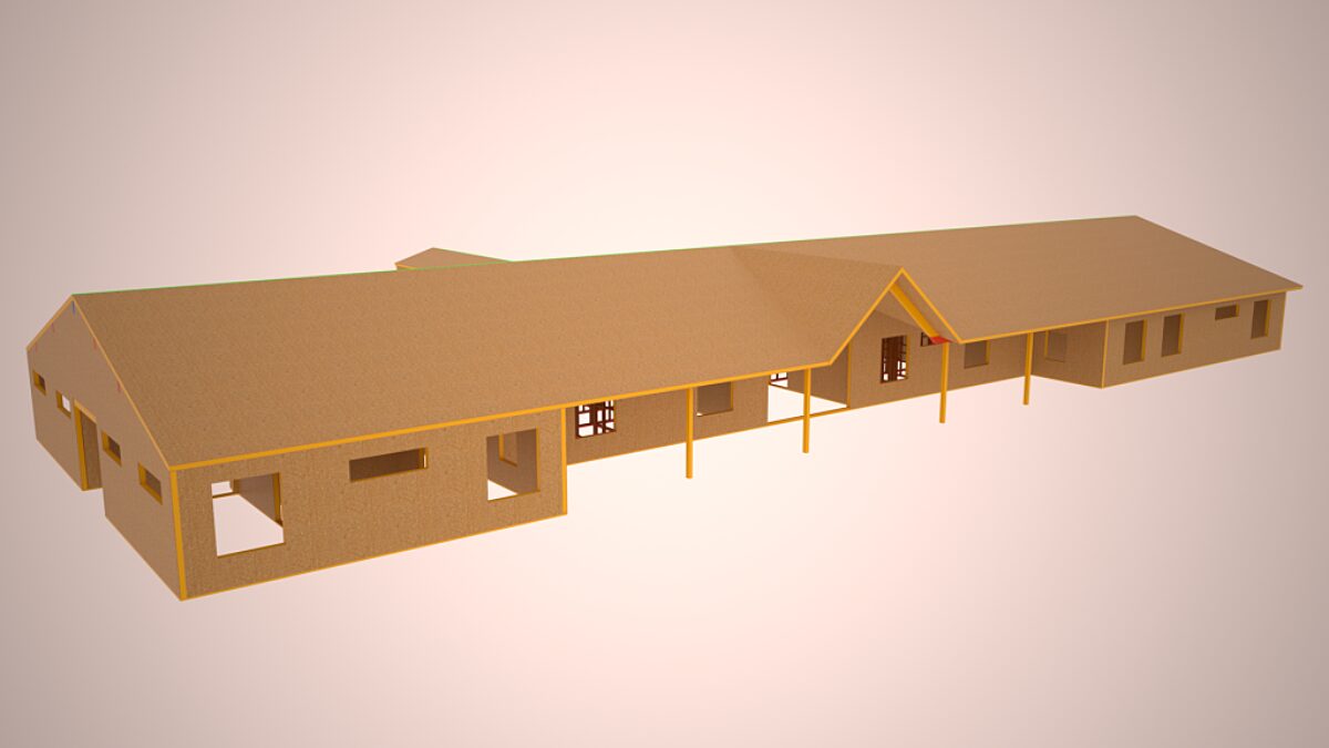 Photo: SIPs Activity Centre and Dormitory at Laches Wood