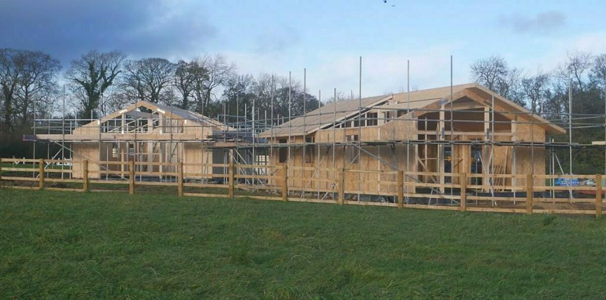 Photo: An Ecological SIPs Construction in the Yorkshire Countryside