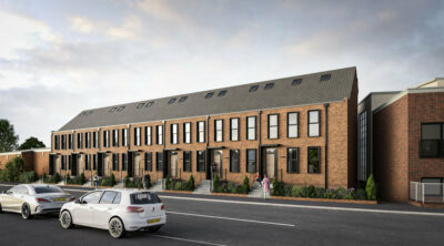 Energy Efficient SIPs Townhouses, Ouseburn, Newcastle project photograph