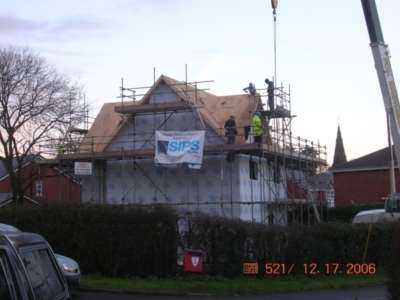 Kirkham, SIPs House project photograph