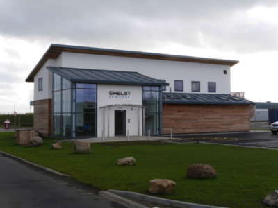 SIPs Mono-Pitched Offices, Exelby Services project photograph