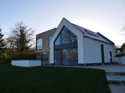 SIPs Eco House in Mold, Wales project photograph