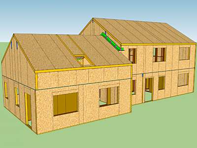 Yorkshire Dales SIPs House project photograph