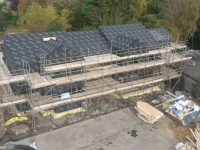 Large SIPs House - Harmby, Leyburn project photograph