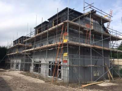SIPs Roof on an ICF New Build, Manchester project photograph