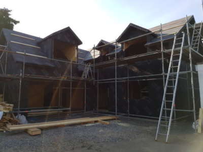 SIPs Dormer Bungalow, Wark, Hexham project photograph