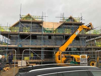 SIPs Eco Home, Ilkley project photograph