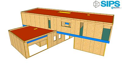 A photo relating to from SIPs building