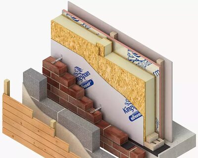 Photo: 142mm vs 172mm Kingspan TEK® SIPs