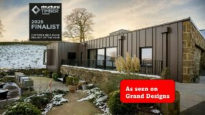 Photo: We’ve been Shortlisted again for the Structural Timber Awards!