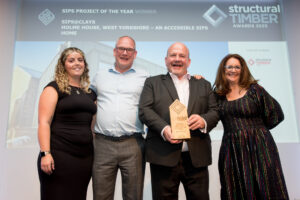 Photo: Accessible SIPs Home Scoops Two Awards at Structural Timber Awards 2025