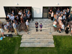 Photo: SIPS@Clays Team attends Grand Opening of Skipton Community Sports Hub